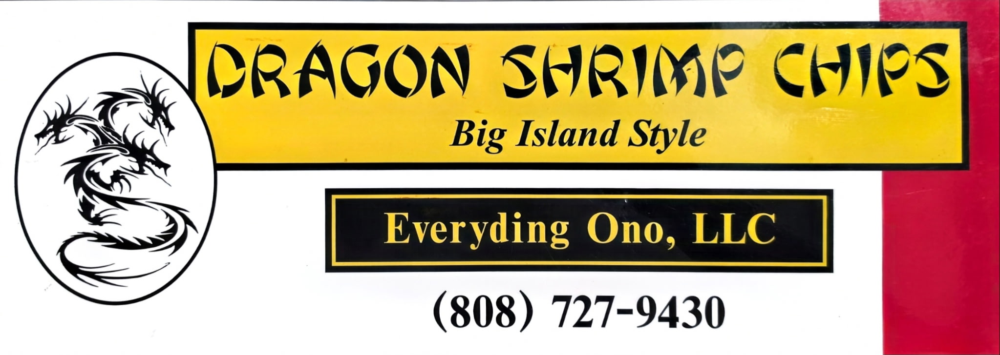 Dragon Shrimp Chips / Everyding Ono, LLC